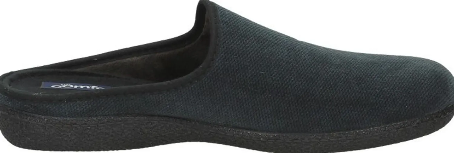 Comfort Plus Pantoffels Open Zwart Fashion