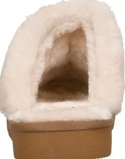 Sub55 Home Collection Pantoffels Open Cognac Hot
