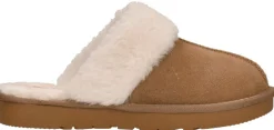 Sub55 Home Collection Pantoffels Open Cognac Hot