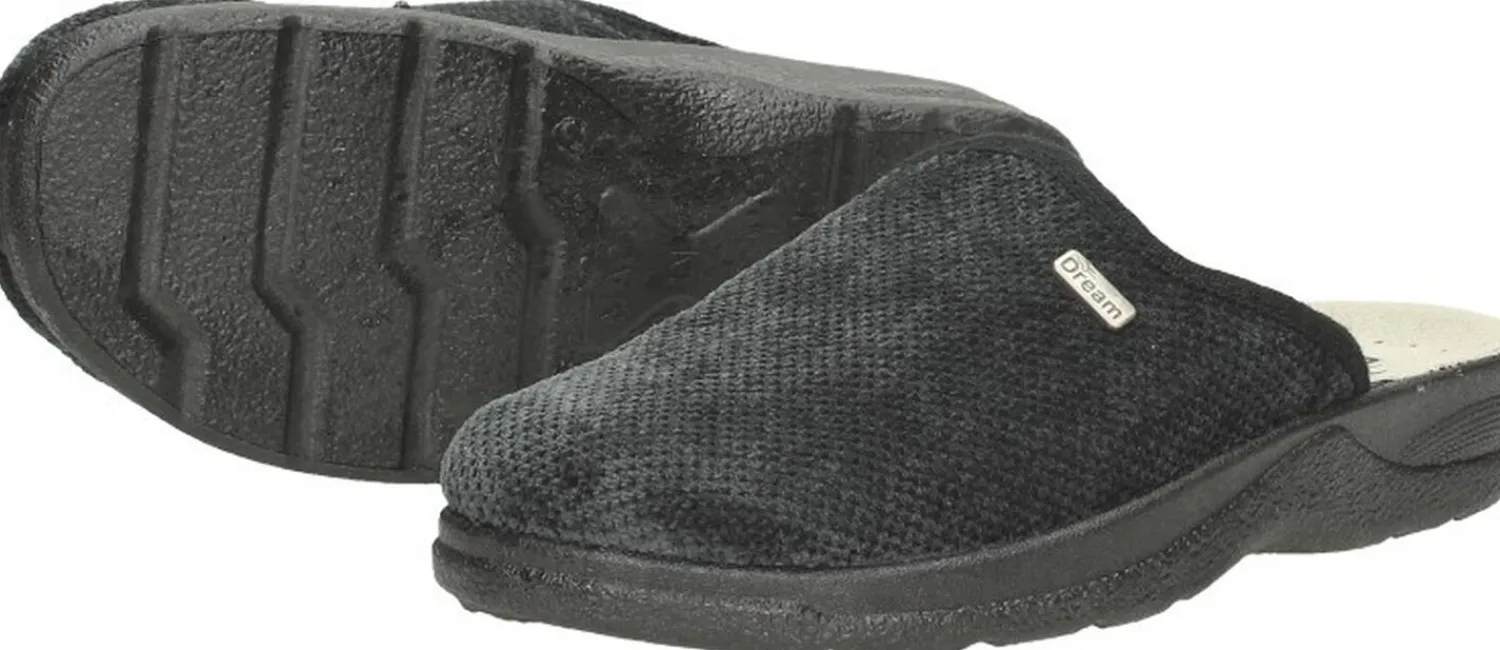Fly Flot Pantoffels Open Zwart Outlet
