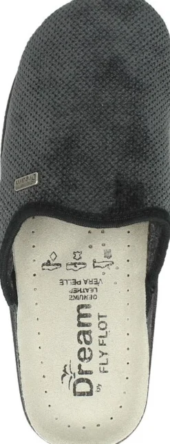 Fly Flot Pantoffels Open Zwart Outlet