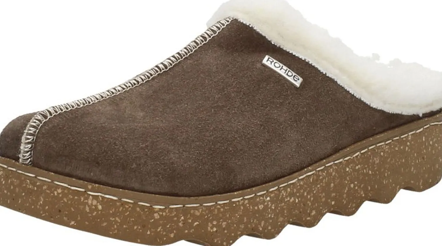 Rohde Pantoffels Open Taupe Sale