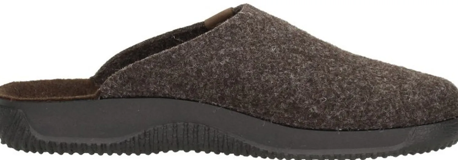 Rohde Pantoffels Open Donkerbruin Hot