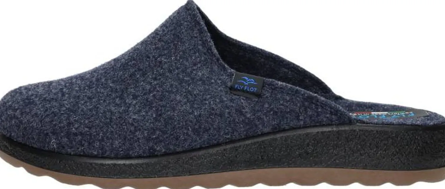 Fly Flot Pantoffels Open Blauw Best
