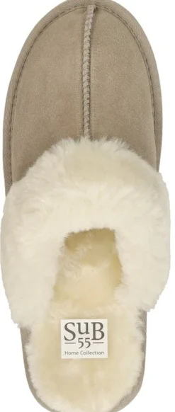 Sub55 Home Collection Pantoffels Open Beige Best