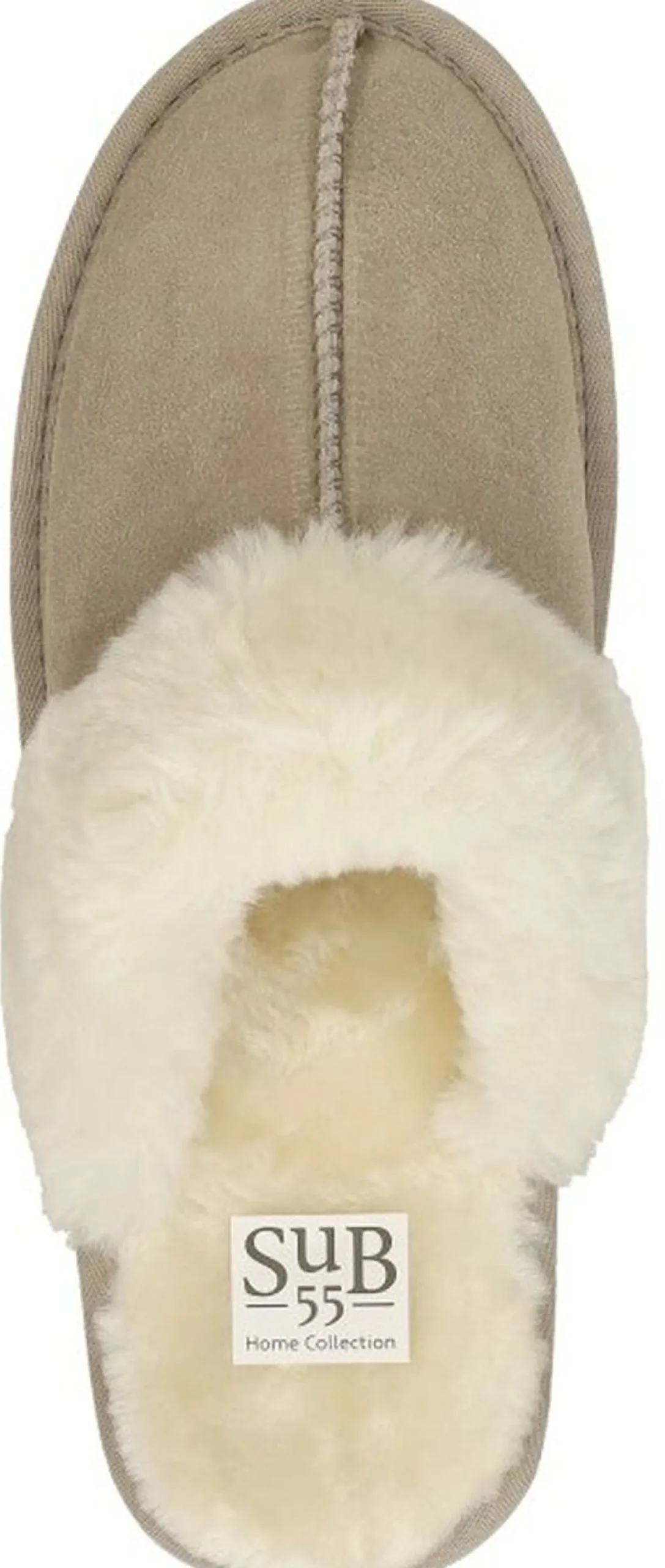 Sub55 Home Collection Pantoffels Open Beige Best