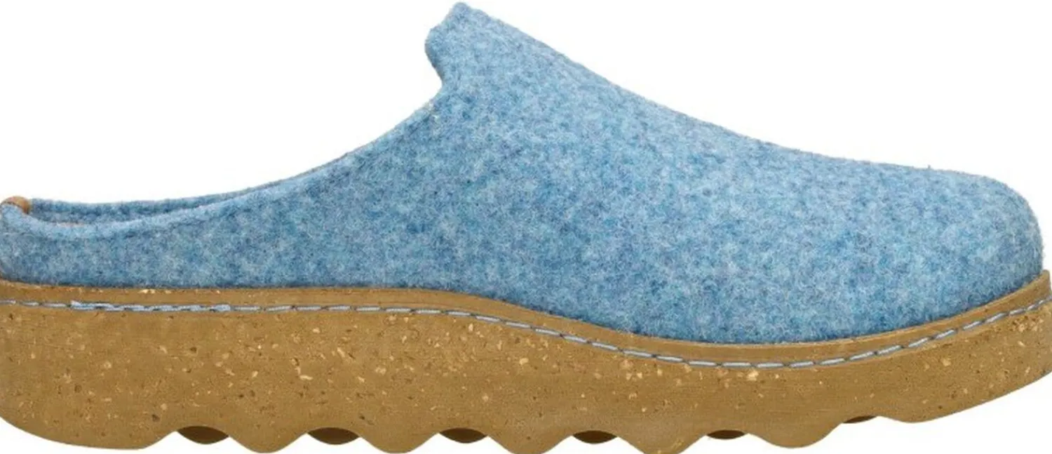 Rohde Pantoffels Open Blauw Best