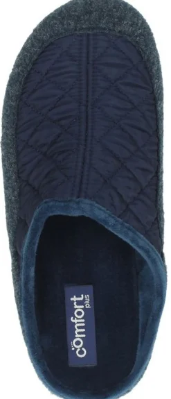 Comfort Plus Pantoffels Open Blauw Clearance