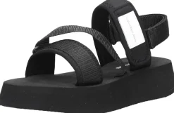 Calvin Klein Prefresato Sandal Badge Zwart Best
