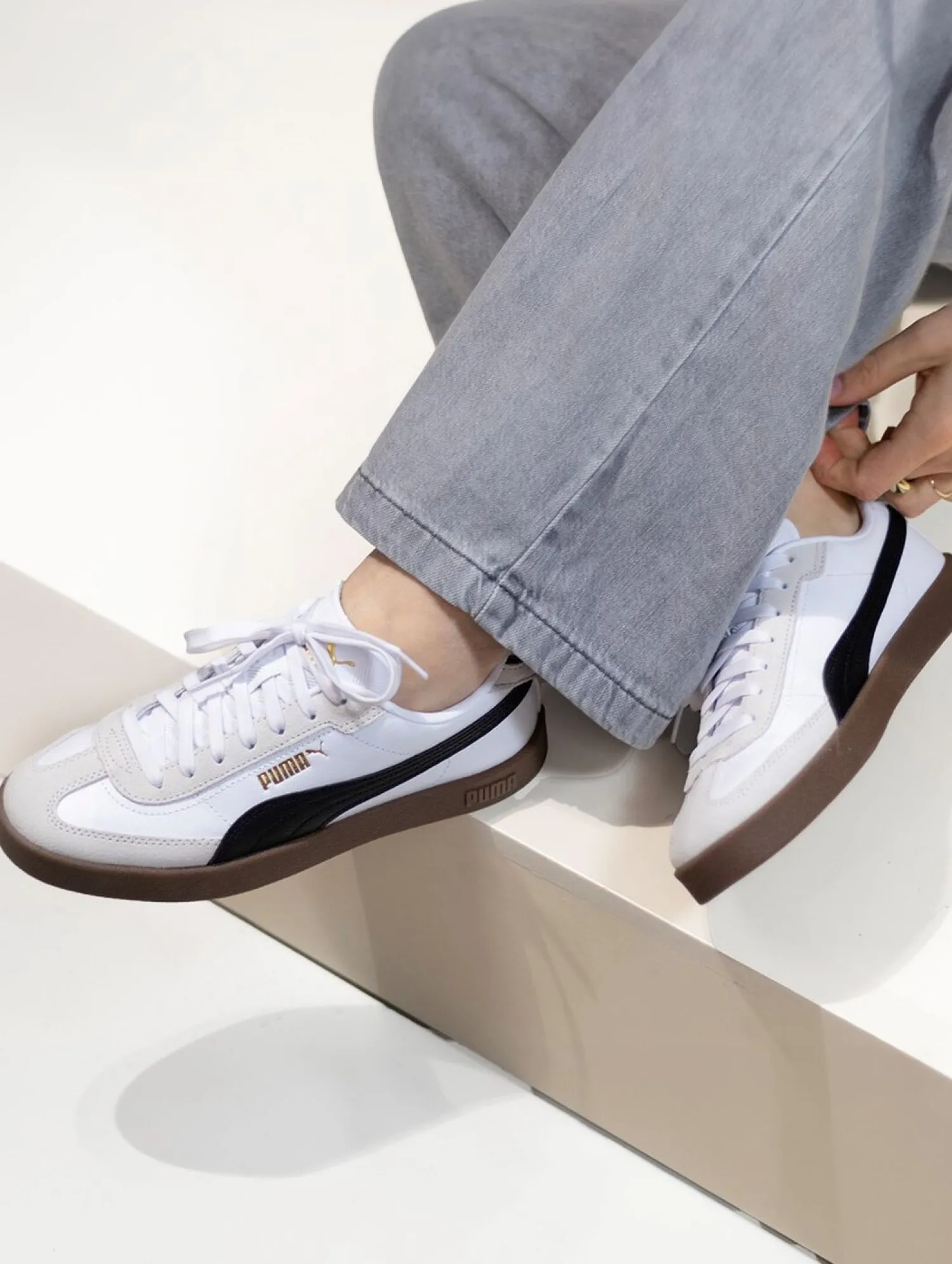 Puma Club II Wit Outlet
