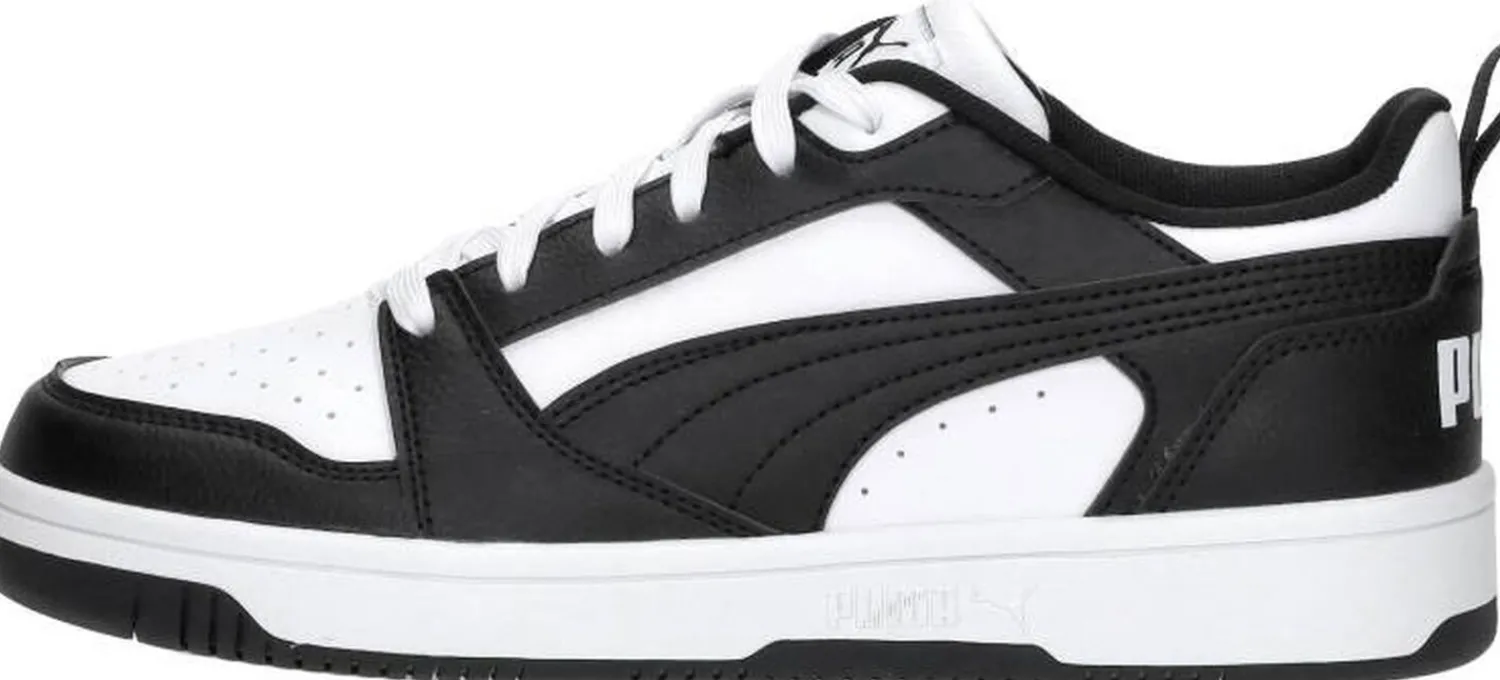 Puma Rebound V6 Lo Jr Zwart Fashion