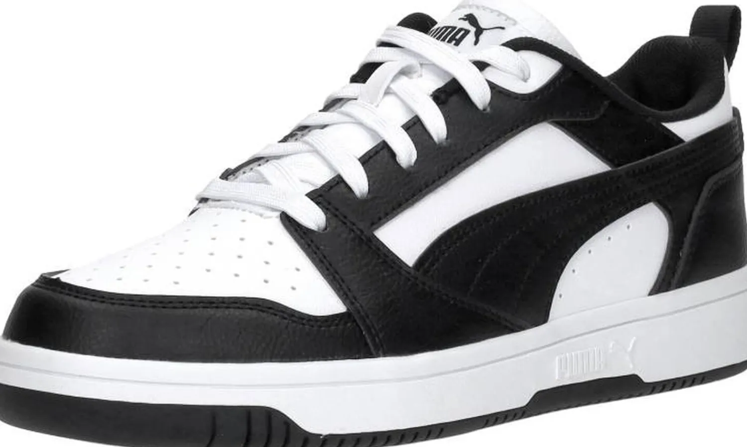 Puma Rebound V6 Lo Jr Zwart Fashion