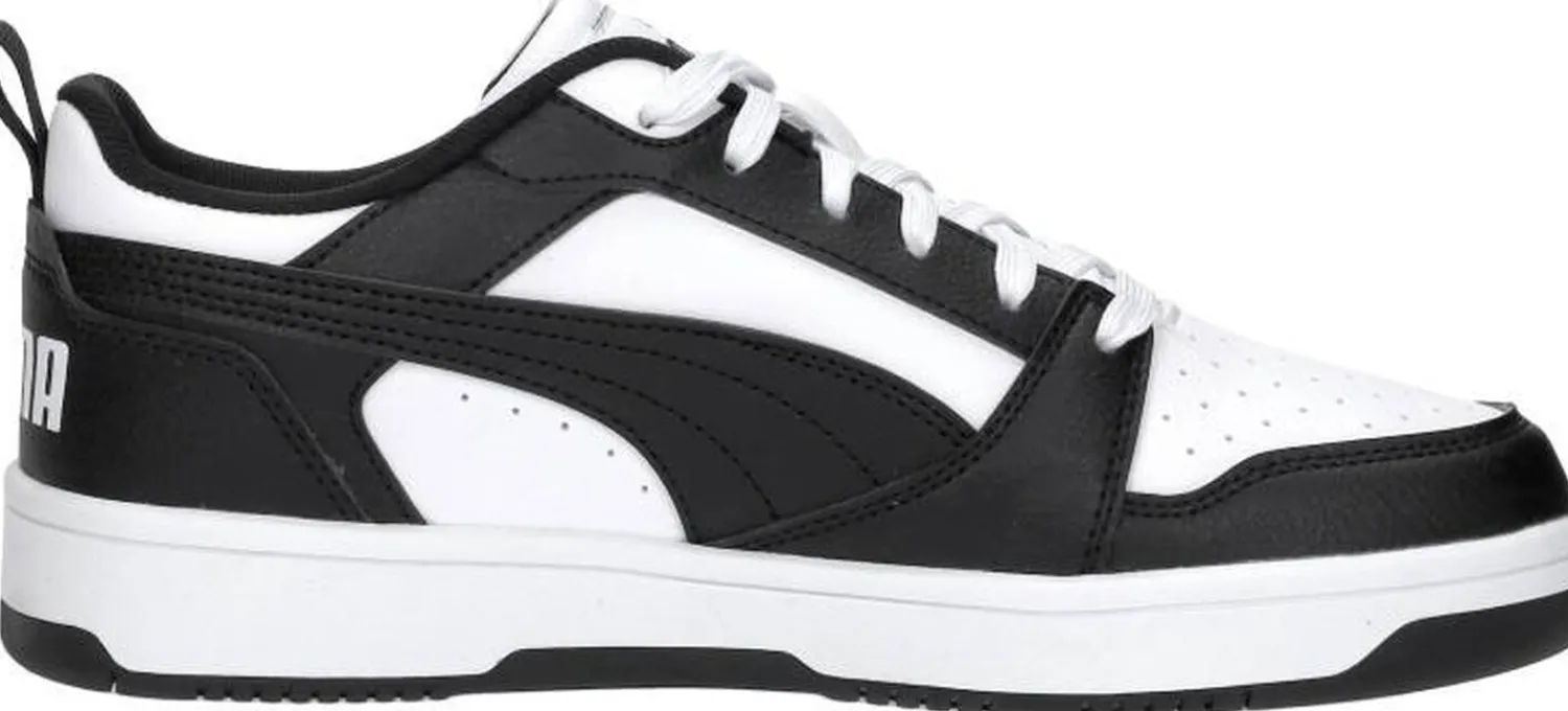 Puma Rebound V6 Lo Jr Zwart Fashion