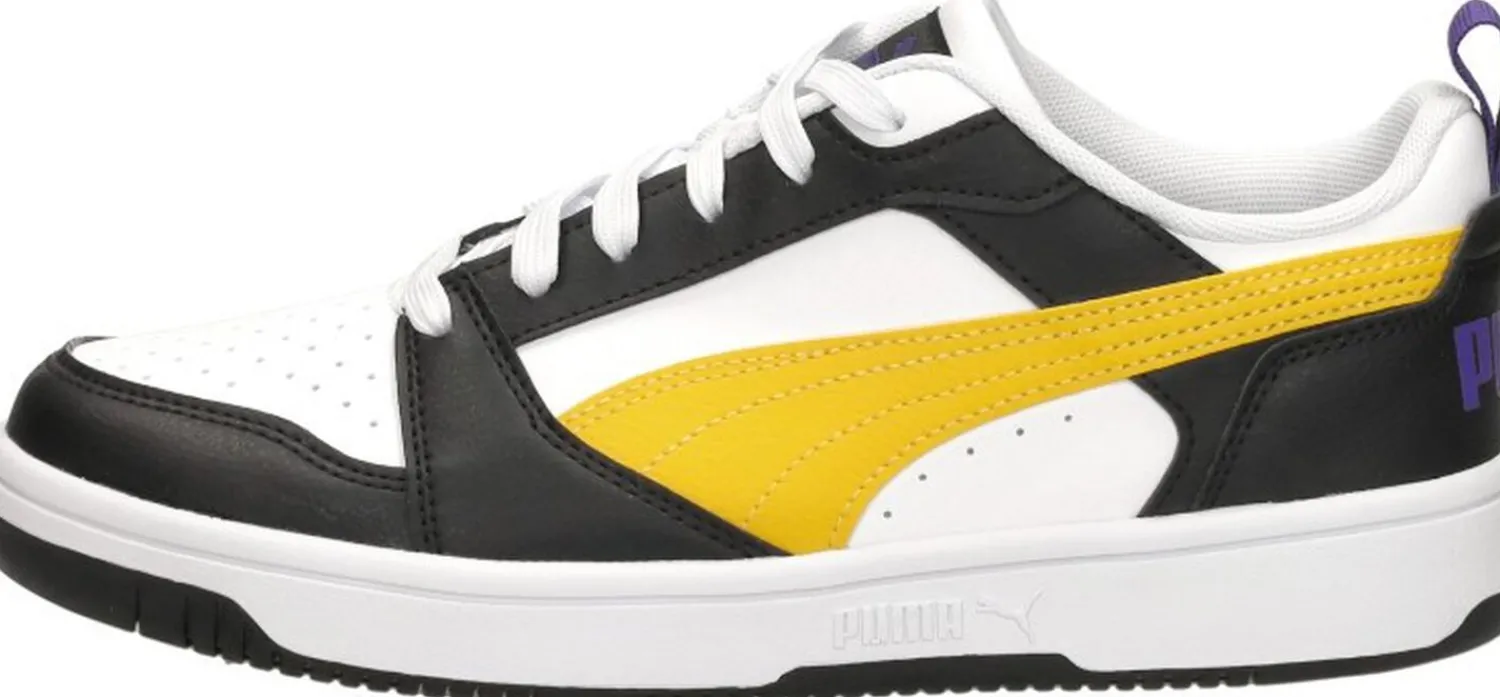 Puma Rebound V6 Low JR Zwart Outlet