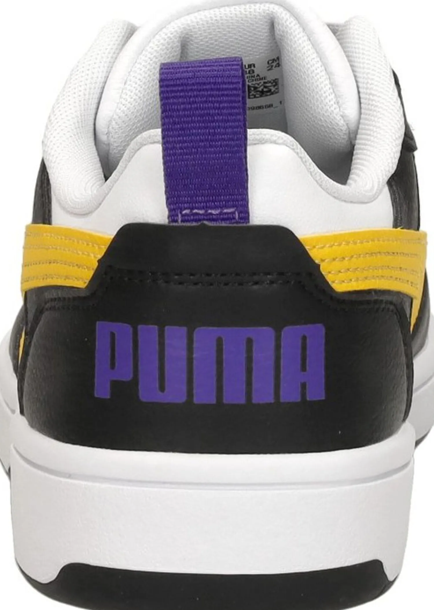 Puma Rebound V6 Low JR Zwart Outlet