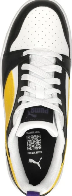 Puma Rebound V6 Low JR Zwart Outlet