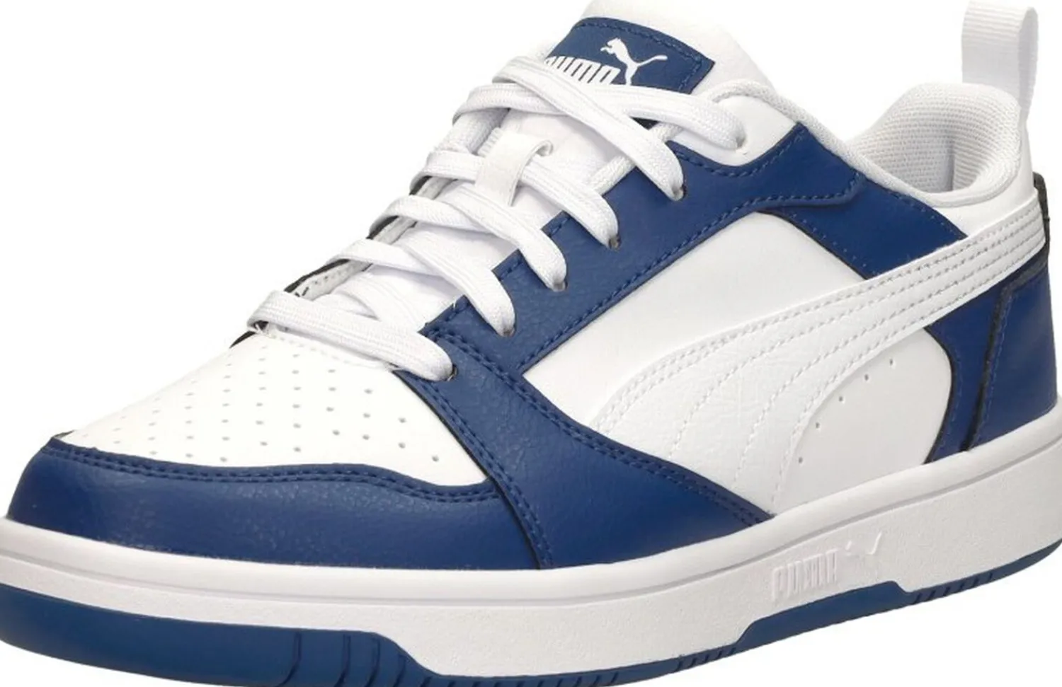 Puma Rebound V6 Low JR Blauw Fashion