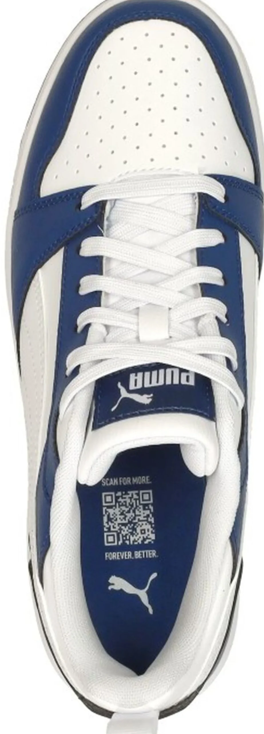 Puma Rebound V6 Low JR Blauw Fashion