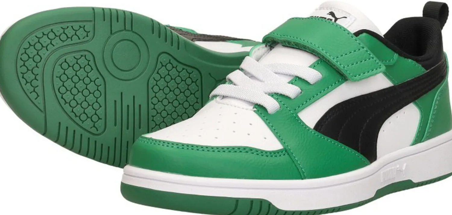 Puma Rebound V6 Low PS Groen Clearance