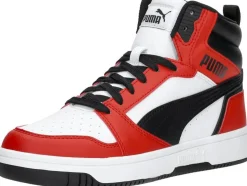 Puma Rebound V6 Mid Jr Rood Outlet