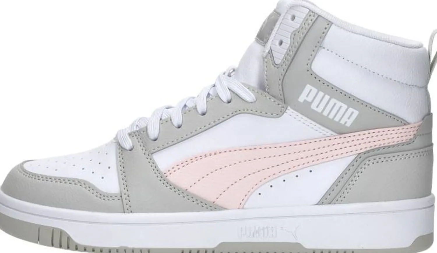 Puma Rebound V6 Mid Jr Wit Best