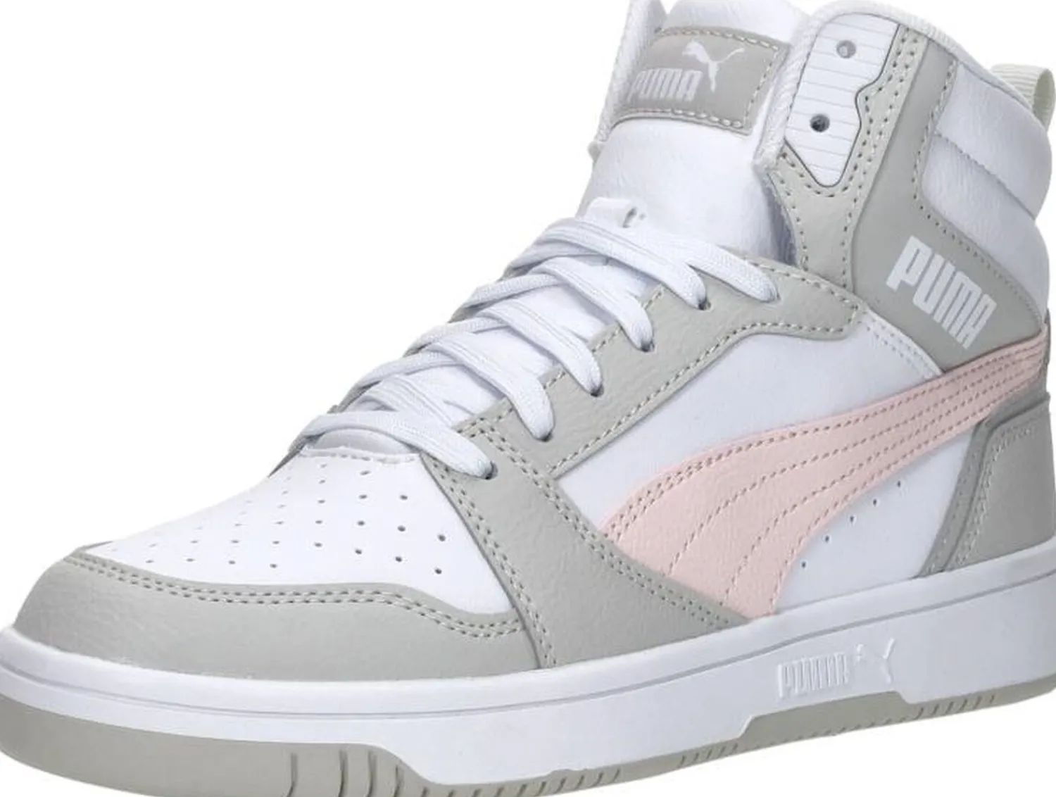 Puma Rebound V6 Mid Jr Wit Best