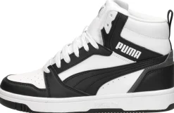 Puma Rebound V6 Mid Jr Zwart Outlet