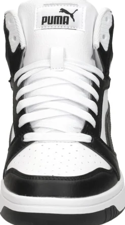 Puma Rebound V6 Mid Jr Zwart Outlet
