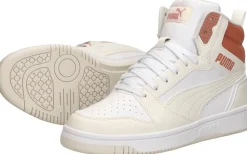 Puma Rebound v6 Gebroken wit Outlet