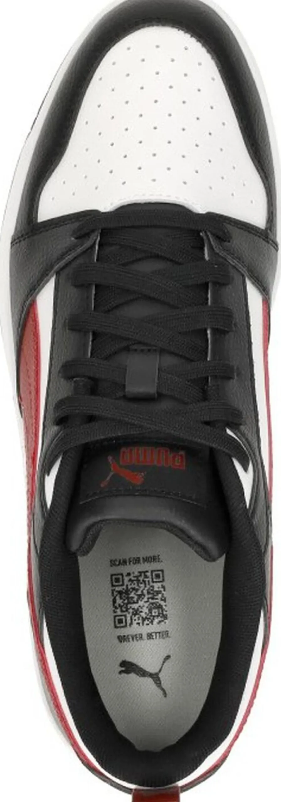 Puma Rebound v6 Low Zwart Discount