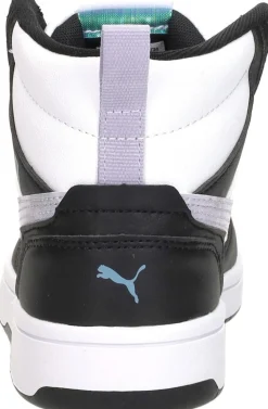 Puma Rebound V6 Mid JR Zwart Fashion