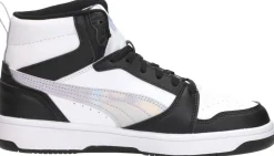 Puma Rebound V6 Mid JR Zwart Fashion