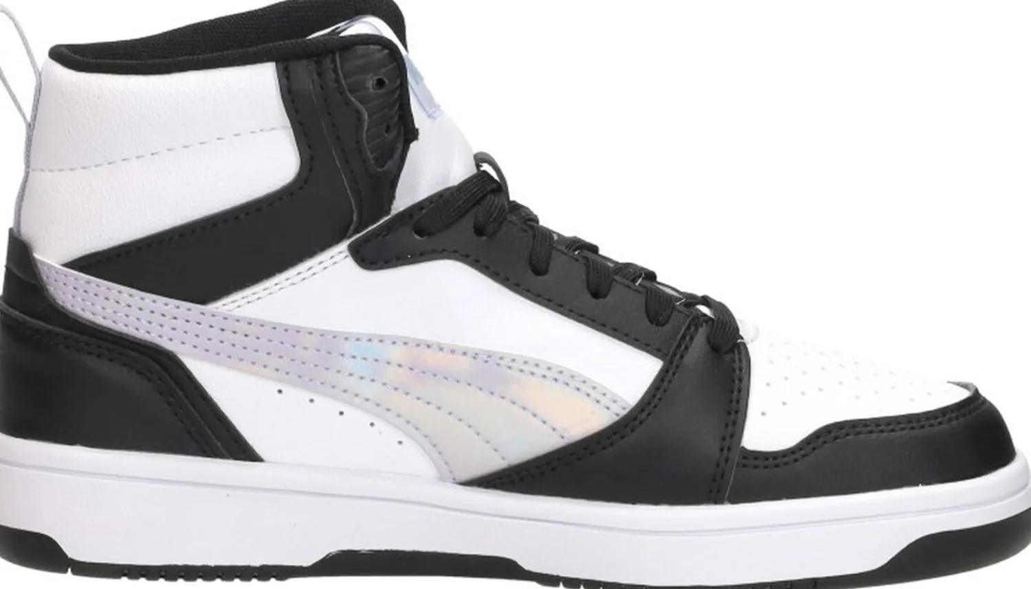 Puma Rebound V6 Mid JR Zwart Fashion