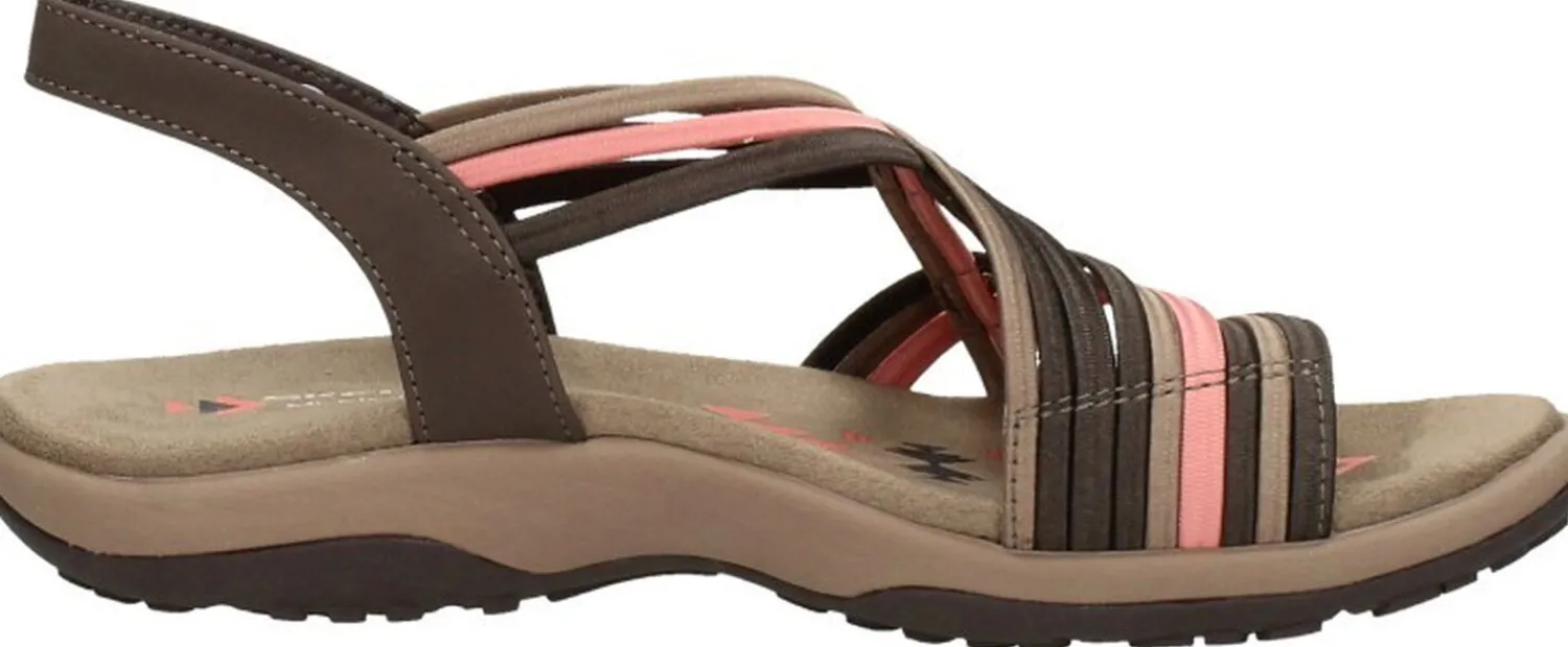 Skechers Reggae Slim - Simply Stretch Donkerbruin Sale