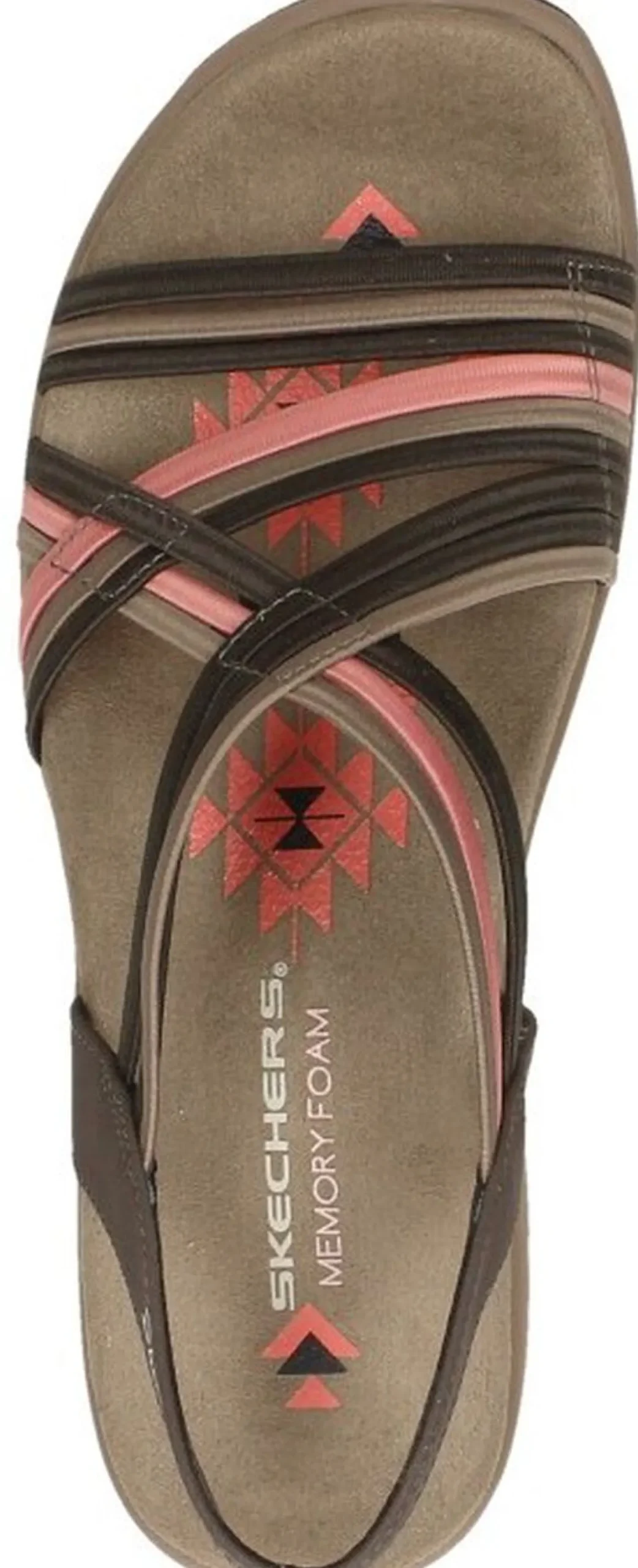 Skechers Reggae Slim - Simply Stretch Donkerbruin Sale