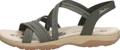 Skechers Reggae Slim - Turn It Up Groen Outlet