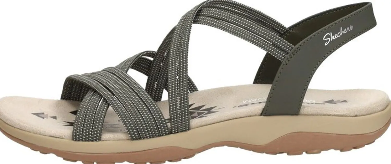 Skechers Reggae Slim - Turn It Up Groen Outlet