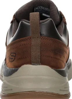 Skechers Relaxed Fit: Benago - Hombre Donkerbruin Hot