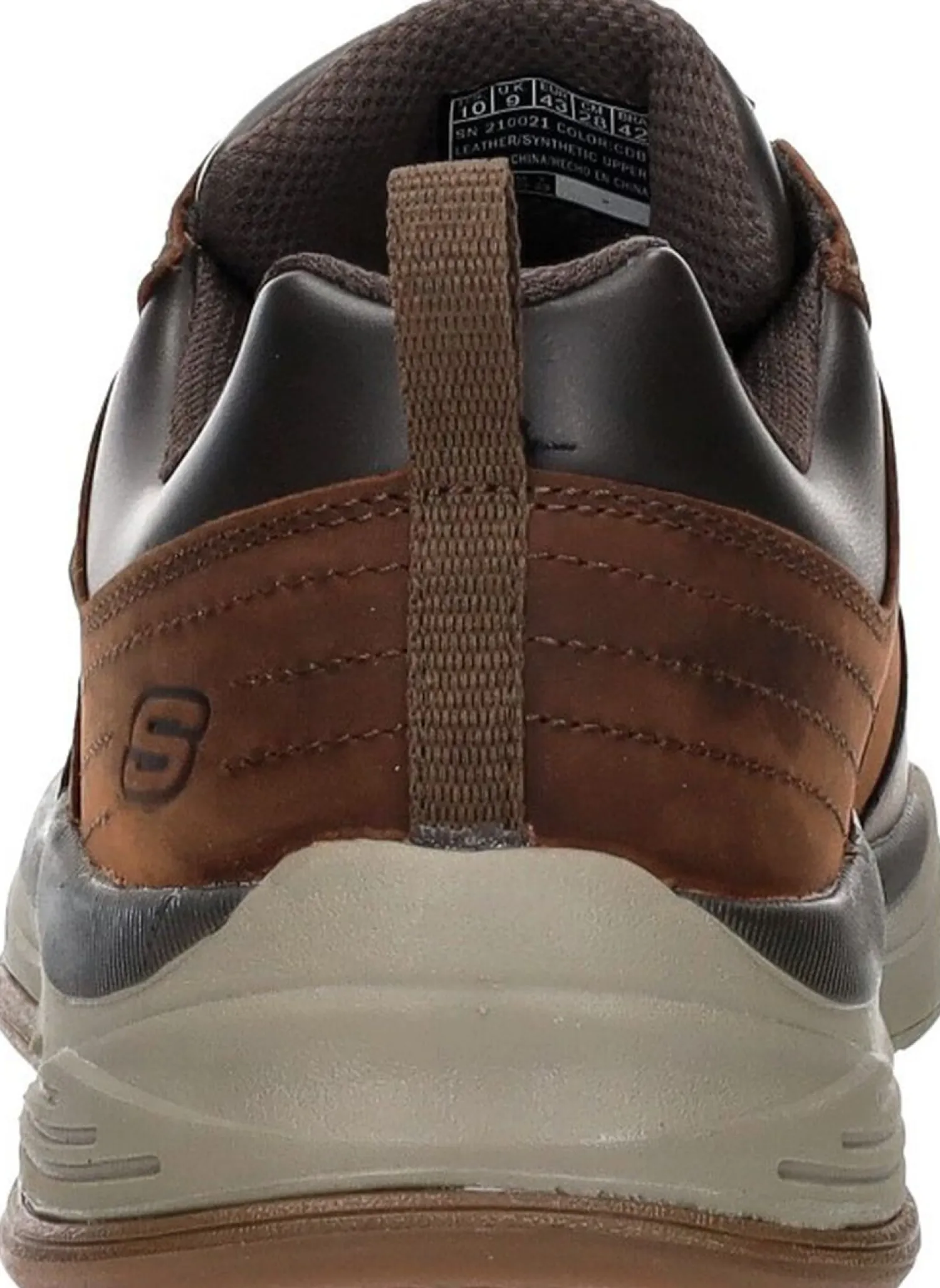 Skechers Relaxed Fit: Benago - Hombre Donkerbruin Hot