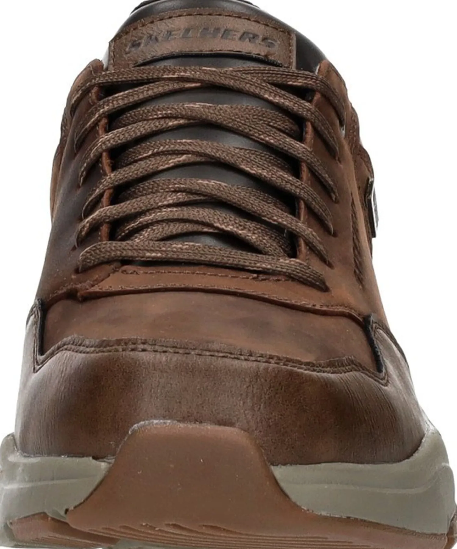Skechers Relaxed Fit: Benago - Hombre Donkerbruin Hot
