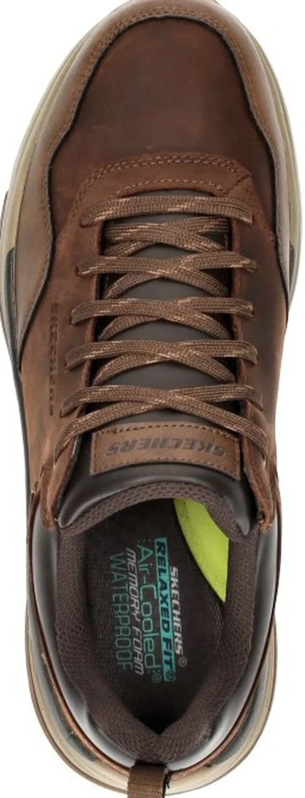 Skechers Relaxed Fit: Benago - Hombre Donkerbruin Hot