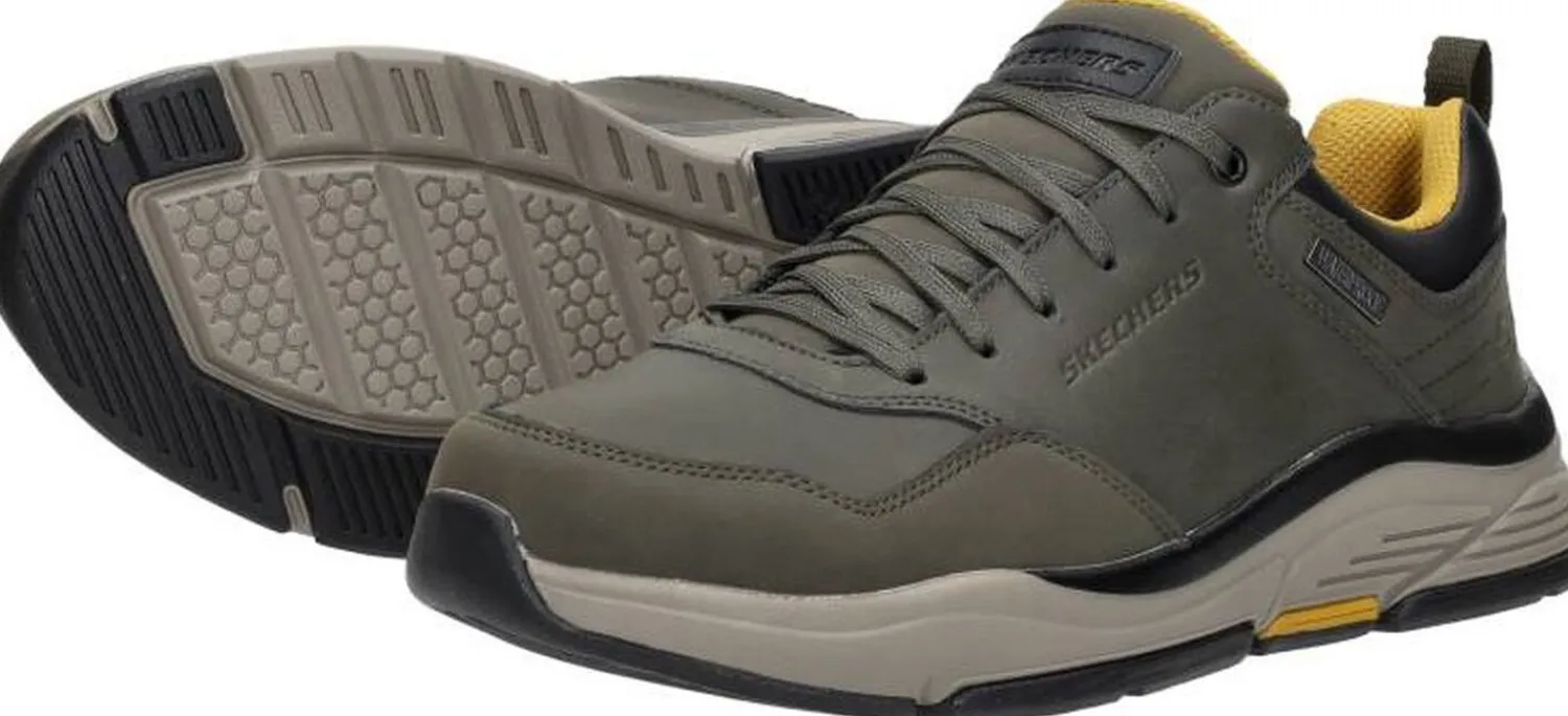 Skechers Relaxed Fit: Benago - Hombre Groen Fashion