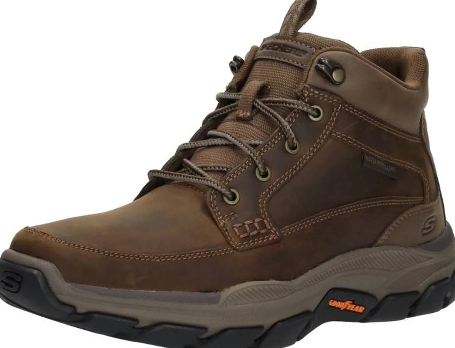 Skechers Relaxed Fit: Respected - Boswell Donkerbruin Discount