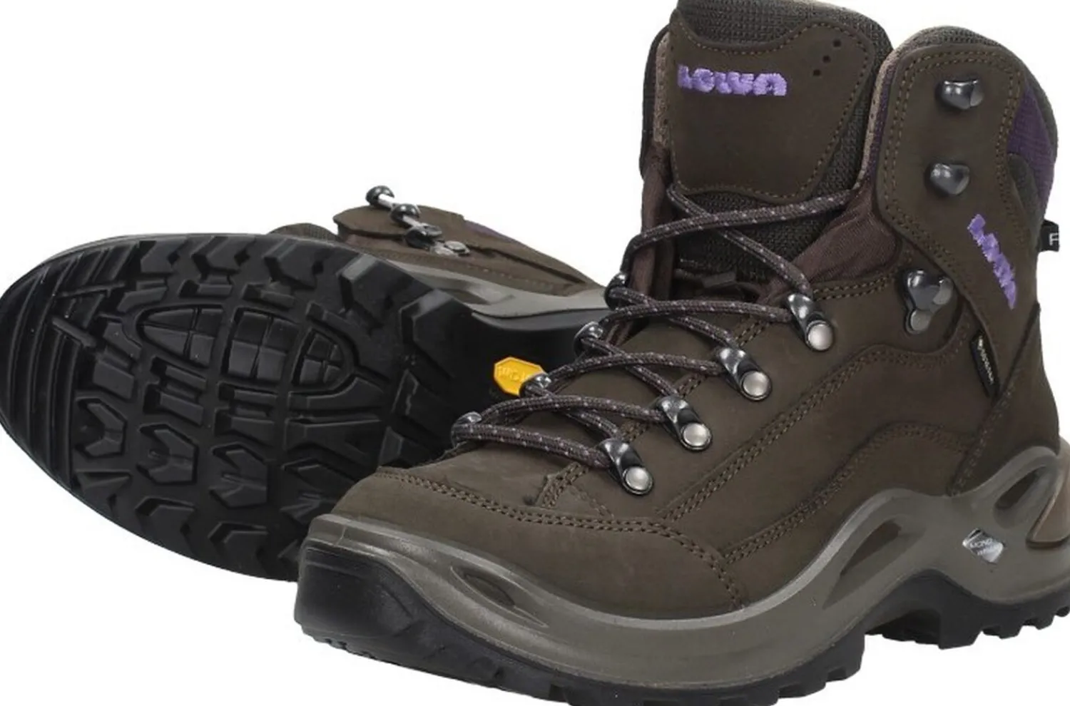 Lowa Renegade GTX Mid Ws Donkerbruin Hot