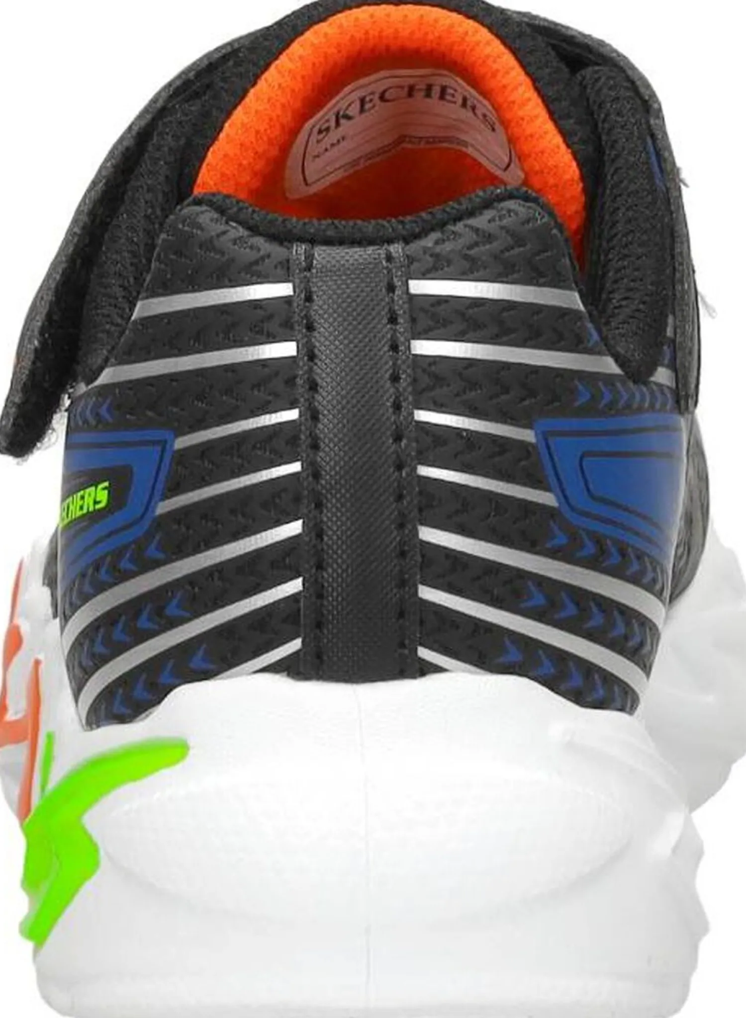 Skechers S Lights: Flex-Glow Bolt Zwart Sale