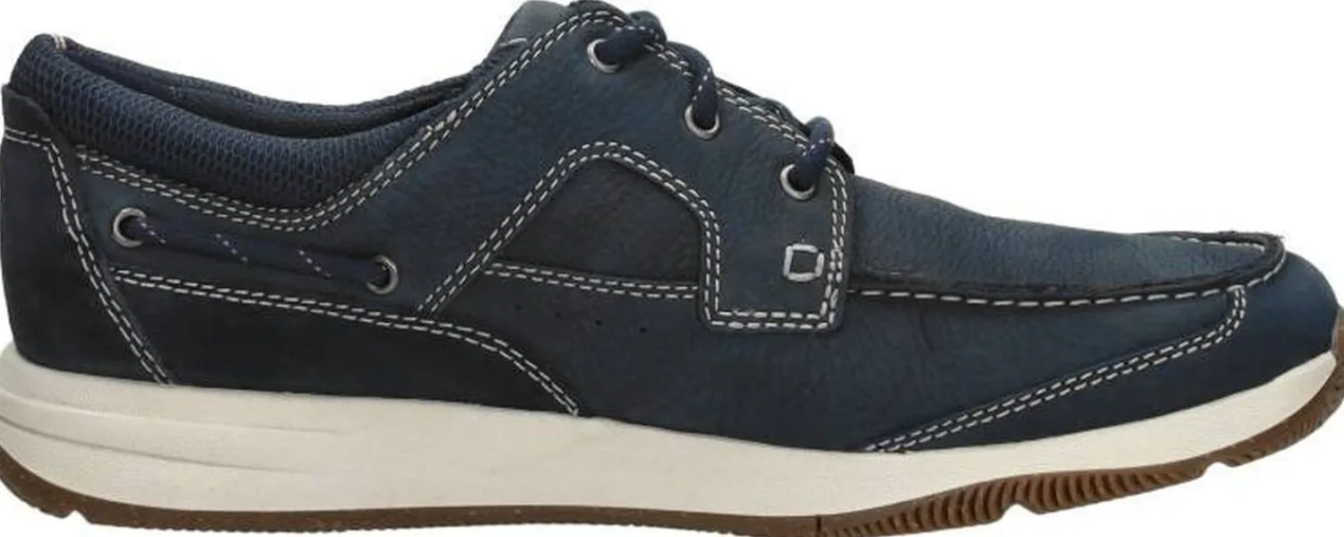 Clarks Sailview Lace Blauw Fashion