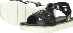 Replay Sandal Zwart Outlet