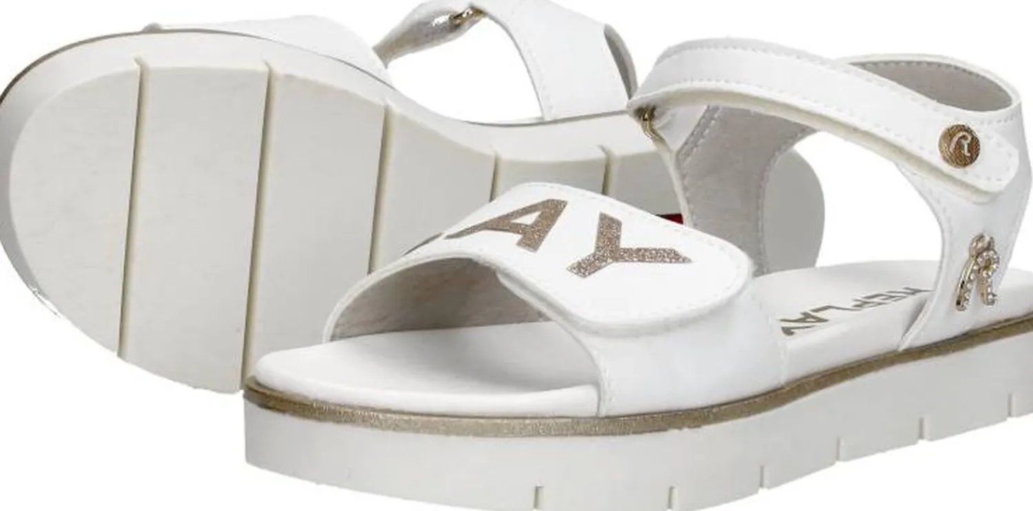 Replay Sandal 4 Wit Sale