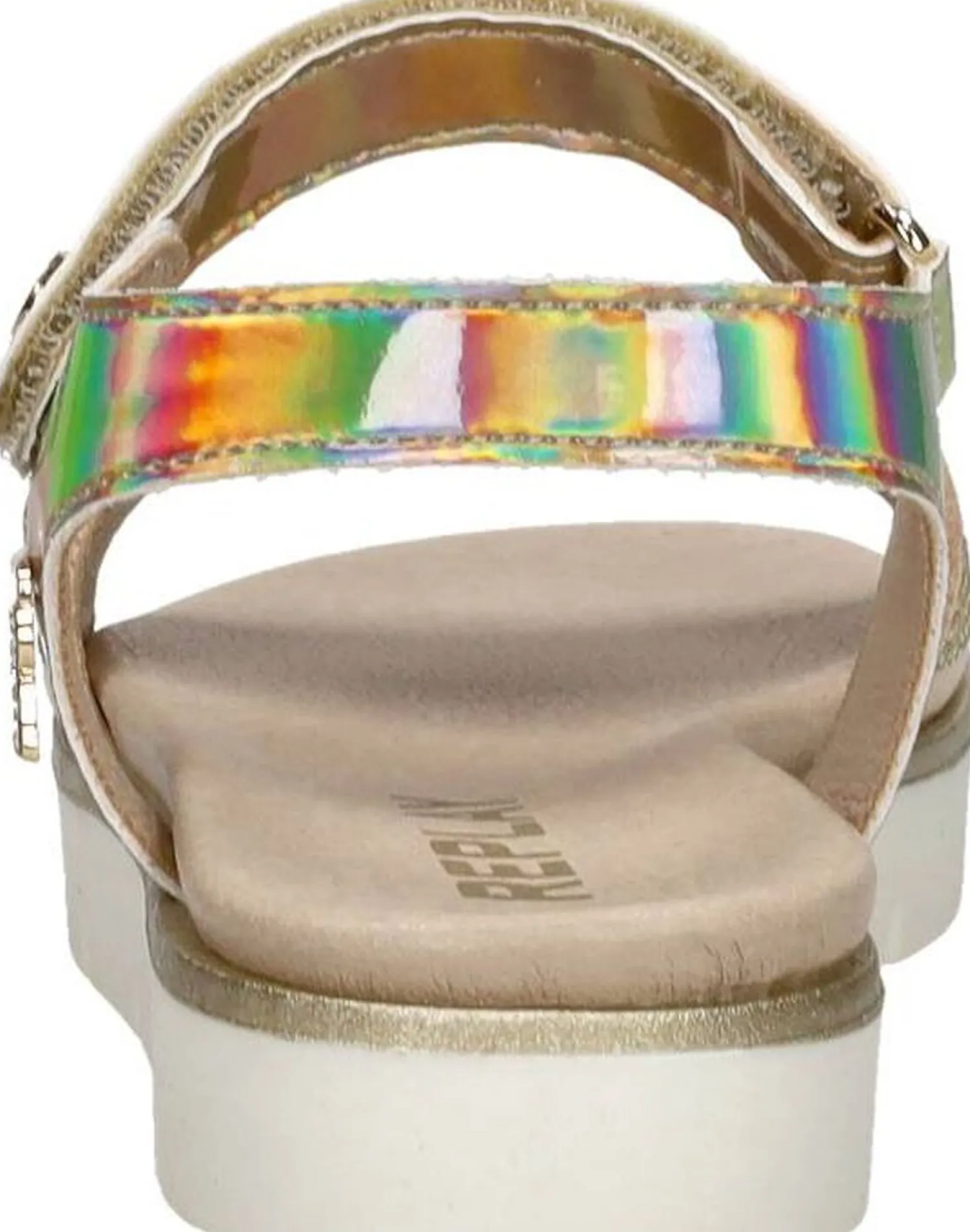 Replay Sandal 3 Goudkleur Outlet