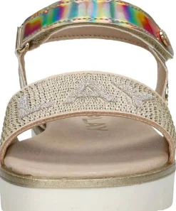 Replay Sandal 3 Goudkleur Outlet
